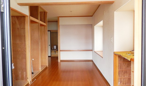リフォーム前の室内